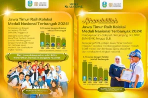 Siswa Jawa Timur Raih 5.098 Medali di Tingkat Nasional