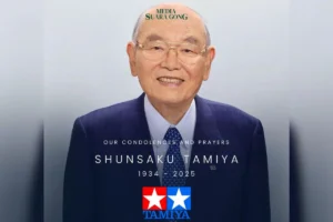 Chairman Tamiya, Shunsaku Tamiya, Wafat di Usia 90 Tahun