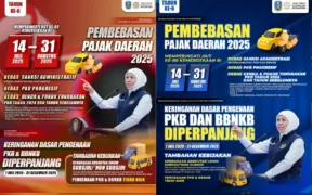 Pemutihan Pajak Kendaraan Bermotor 2025 Resmi Dimulai