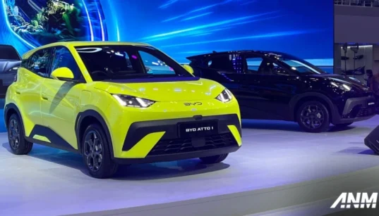 Dikenal dengan nama Seagull di China, Mobil Listrik BYD Atto 1 resmi Meluncur di ajang GIIAS 2025, Rabu (23/7)