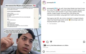 Jerome Polin Bongkar Tawaran Jadi Buzzer Pemerintah