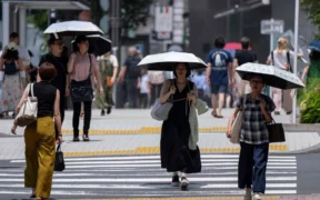 Jepang kembali dilanda gelombang panas ekstrem dengan suhu mencapai rekor tertinggi kedua yaitu 41,8 derajat Celsius pada Selasa (5/8)
