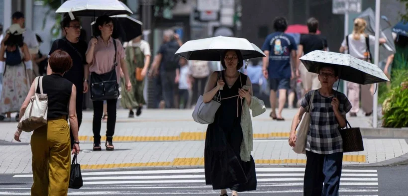 Jepang kembali dilanda gelombang panas ekstrem dengan suhu mencapai rekor tertinggi kedua yaitu 41,8 derajat Celsius pada Selasa (5/8)