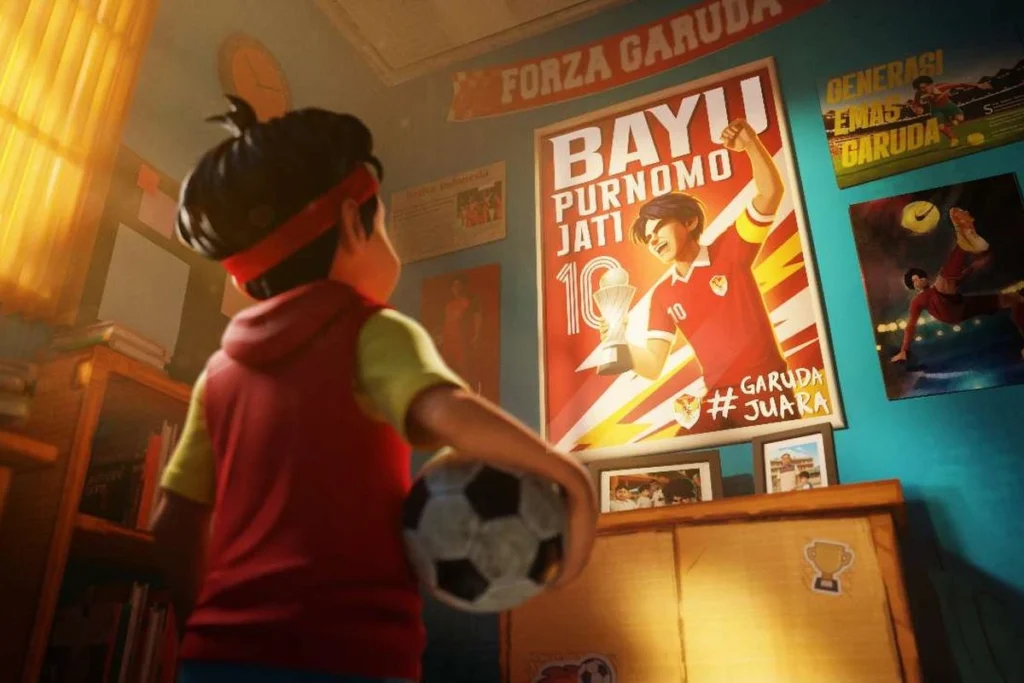 proyek film animasi terbaru berjudul Garuda di Dadaku