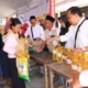 Irwasum Polri meninjau langsung pelaksanaan bazar murah bahan pokok di Desa Rembun, Kecamatan Dampit, Kabupaten Malang, Rabu (6/8/2025).