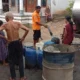 Krisis air bersih yang melanda Dusun Bringin, Desa Liprak Kidul, Kecamatan Banyuanyar, Kabupaten Probolinggo, BPBD Bergerak Cepat Beri Bantuan