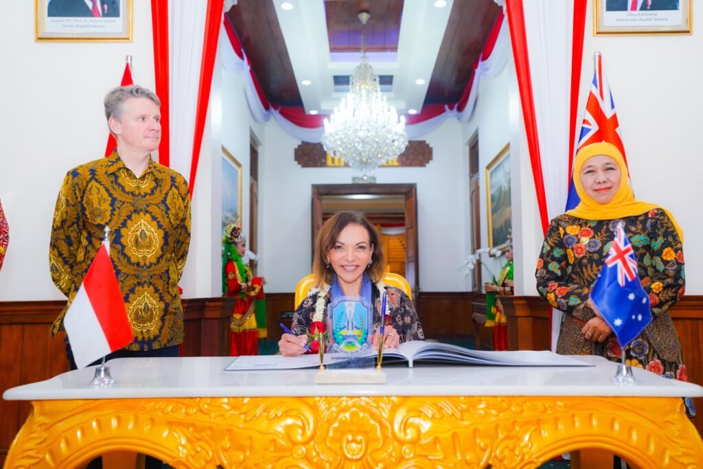 Khofifah Gandeng Australia Perkuat Kerjasama Koperasi-UKM