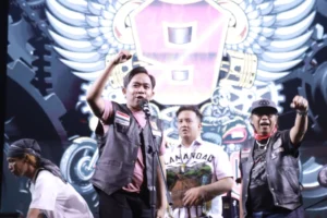 Ratusan Rider Rayakan HUT ke-9 Royal Riders Indonesia di Jember
