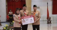 Ghyta Eka Puspita tegaskan Praja Muda Karana atau Pramuka harus ikut melahirkan generasi emas berkarakter.