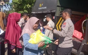 Tekan Inflasi, Polres Malang Kembali Laksanakan GPM di 11 Titik