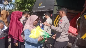 Tekan Inflasi, Polres Malang Kembali Laksanakan GPM di 11 Titik
