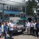 Wali Kota Malang, Wahyu Hidayat, meresmikan pengiriman perdana Program MBG dari dapur BGN yang dikelola SPPG Morse, Rabu (20/8/2025).