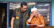 Wali Kota Batu Tinjau langsung kondisi warga terdampak bencana angin kencang yang melanda Desa Giripurno, Kecamatan Bumiaji, Jumat (22/8/2025).