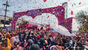 Gus Fawait dan Ning Ghyta Ikut Gerak Jalan Tajemtra 2025