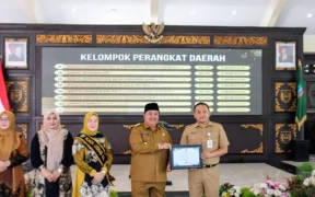 Perjalanan kearsipan Kabupaten Jombang pada 2025 dinilai cukup membanggakan, dengan catatan yang memuaskan