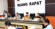 Polres Malang, Bupati Malang HM Sanusi, Forkopimda, OPD terkait hingga perwakilan masyarakat gelar rakor, Sound Horeg, Selasa (26/8/2025). 