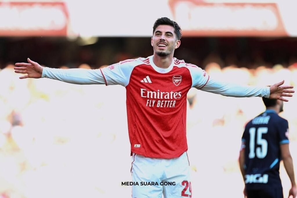 Kai Havertz Cedera Lutut Arsenal Gaspol Cari Striker Baru
