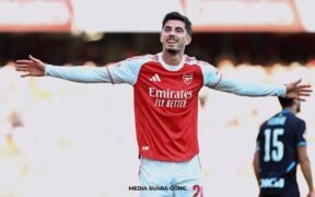 Kai Havertz pemain arsenal yang cedera lutut