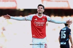 Kai Havertz Cedera Lutut Arsenal Gaspol Cari Striker Baru