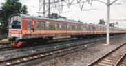 KRL anjlok Jakarta Kota
