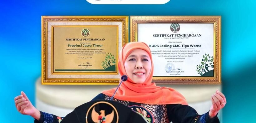 khofifah indar parawansa Perhutanan Sosial Jawa Timur