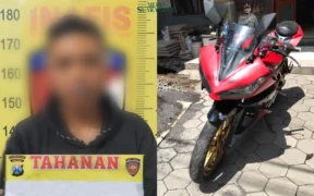 Seorang pria berinisial RS (36), warga Pagedangan, Turen, Residivis Jambret di Tajinan Beraksi Lagi selepas sebulan bebas dari penjara