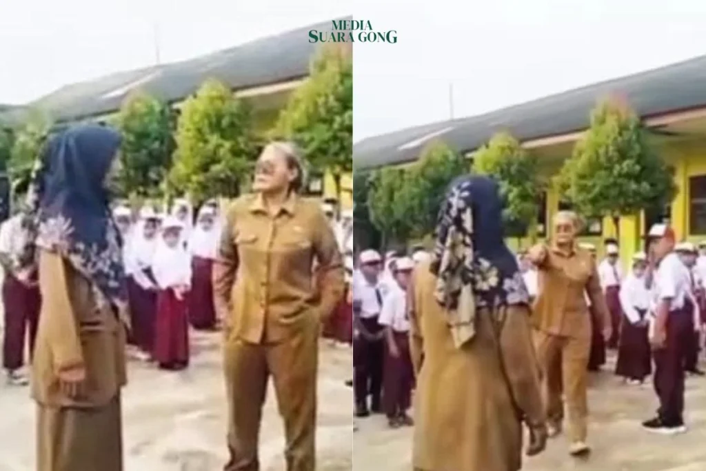 Seorang guru SD di Lampung malah bikin heboh karena marah-marah dan bahkan mengancam bakal “cekik” siswanya
