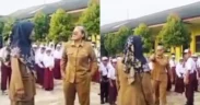 Seorang guru SD di Lampung malah bikin heboh karena marah-marah dan bahkan mengancam bakal “cekik” siswanya