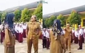 Seorang guru SD di Lampung malah bikin heboh karena marah-marah dan bahkan mengancam bakal “cekik” siswanya