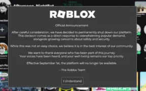 muncul desakan agar CEO Roblox Corporation mundur, yang ikut memicu rumor liar bahwa Roblox bakal ditutup pada 2025. 