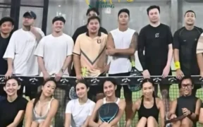Nama Azizah Salsha, istri dari pesepak bola Pratama Arhan itu tertangkap kamera bermain padel bareng mantan kekasihnya, Philo Paz Armand!