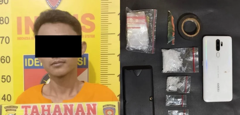 Seorang Pria berinisial RW (26), warga Kecamatan Sumbermanjing Wetan, berhasil diamankan setelah tertangkap tangan menyimpan Sabu