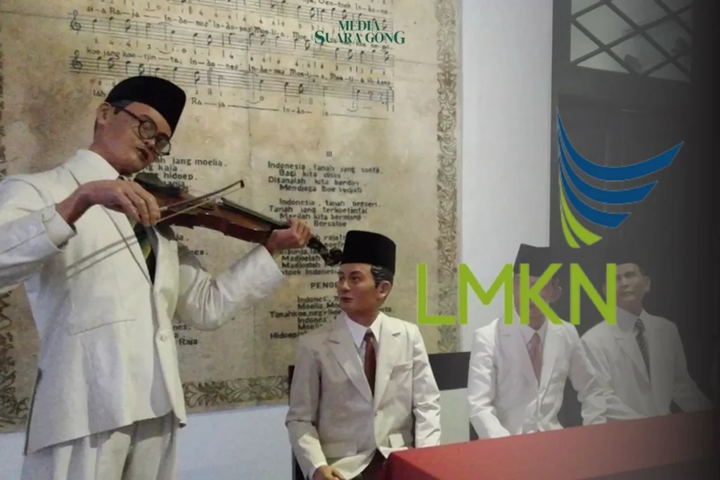 LMKN memastikan lagu "Indonesia Raya" ciptaan Wage Rudolf Supratman tersebut tidak dikenakan royalti. (Aye)