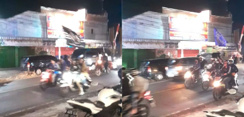 Ribuan Aremania dan Aremanita memadati sejumlah titik di Malang raya untuk merayakan Hari Ulang Tahun (HUT) ke-38 Arema, (10/8/2025) malam.
