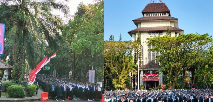 Pengenalan Kehidupan Kampus bagi Mahasiswa Baru (PKKMB) Universitas Brawijaya (UB) tahun ini dibuka dengan Terapkan Simulasi Mobilisasi Penuh