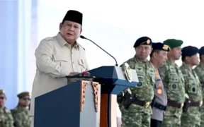Presiden Prabowo Subianto menganugerahkan pangkat Jenderal Kehormatan kepada lima tokoh militer dan purnawirawan