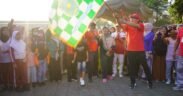 Perayaan HUT ke-80 RI di sukoharjo probolinggo