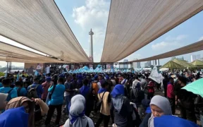 Konfederasi Serikat Pekerja Indonesia (KSPI) bersama Partai Buruh akan menggelar aksi demo besar-besaran serentak pada 28 Agustus 2025.