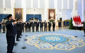 Presiden Prabowo Subianto Reshuffle Kabinet Merah Putih dan melantik sejumlah nama baru dalam jajaran kabinet, Senin (8/9/2025).