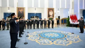 Daftar Menteri Hasil Reshuffle Kabinet Merah Putih