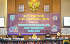 DPRD dan Wali Kota Probolinggo gelar Rapat Paripurna DPRD digelar dalam rangka memperingati Hari Jadi ke-666 Kota Probolinggo.