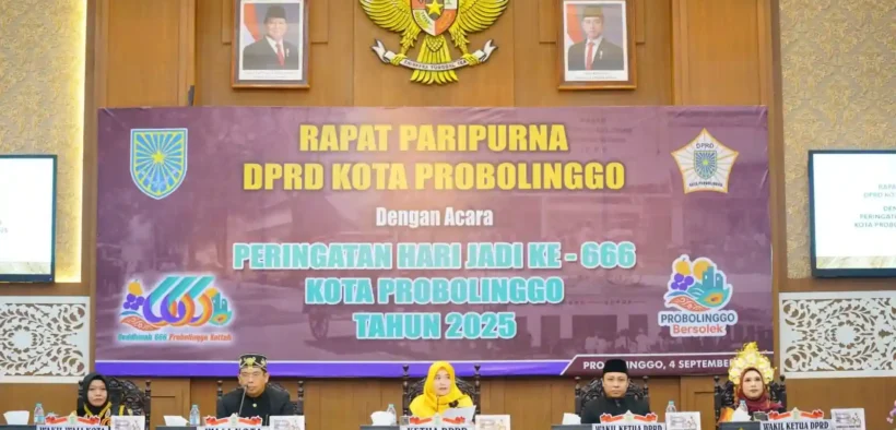 DPRD dan Wali Kota Probolinggo gelar Rapat Paripurna DPRD digelar dalam rangka memperingati Hari Jadi ke-666 Kota Probolinggo.