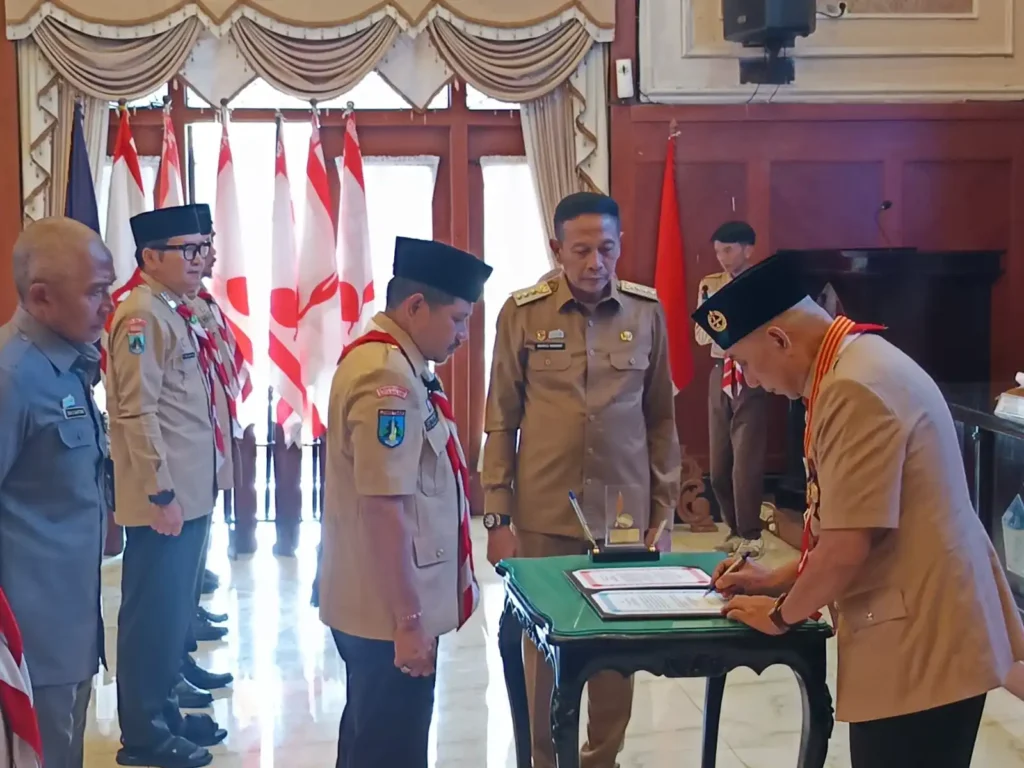 Kwarda Jawa Timur Lantik Pengurus Kwartir Cabang Kota Malang