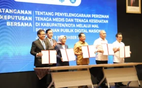Kabupaten Jombang jadi pilot project Digitalisasi Perizinan tenaga medis dan tenaga kesehatan melalui MPPDN versi terbaru. 
