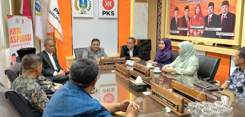Fraksi PKS DPRD Jawa Timur menerima kunjungan dari Himpunan Pengusaha Pribumi Indonesia (HIPPI) Jawa Timur pada Rabu (10/9/2025).