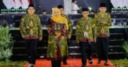 Gubernur Jawa Timur Khofifah Indar Parawansa secara resmi membuka MTQ XXXI Tingkat Provinsi 2025 di Stadion Jember Sport Garden, (13/9/2025).
