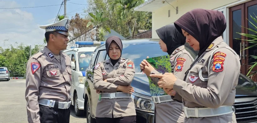 Direktorat Lalu Lintas (Ditlantas) Polda Jawa Timur melakukan kunjungan kerja ke Kota Batu, Rabu (17/9/2025)