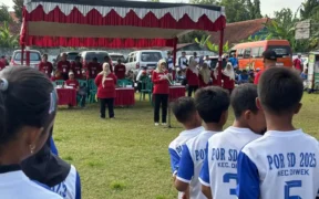 Semarak Pekan Olahraga Siswa SD, Kepala Disdikbud Jombang Ajak Junjung Tinggi Sportivitas