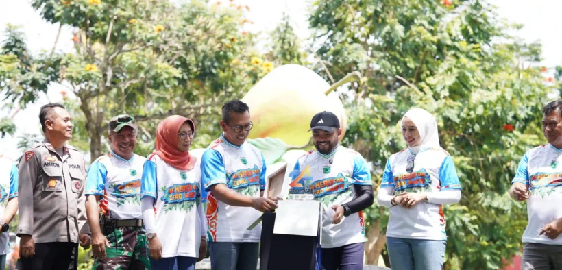 Pemerintah Kota Batu Peringati World Cleanup Day 2025 dan secara langsung Launching Logo Hari Jadi Kota Batu ke-24.