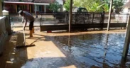 Banjir besar melanda Desa Sitiarjo, Kecamatan Sumbermanjing Wetan, Kabupaten Malang, Sabtu (20/9/2025) dini hari.